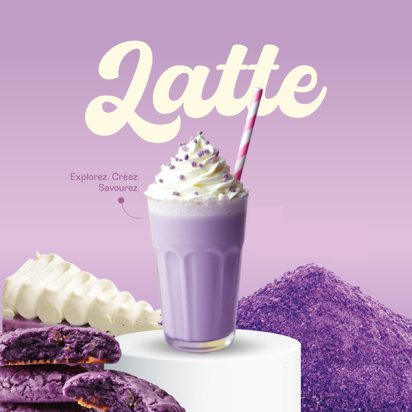 BAYAUBE – Sachet de Poudre d’Ube 100g